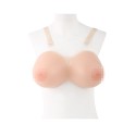 Silicone breast forms strap adjustable