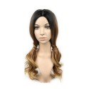 Blond Black Wig 20 inches