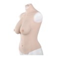 C-Cup Medium Skin Crop Top Silicone Breastplate