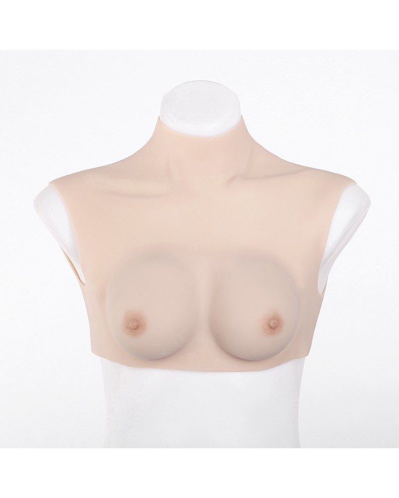 New Design Silicone Breastplate A-Cup Medium Skin