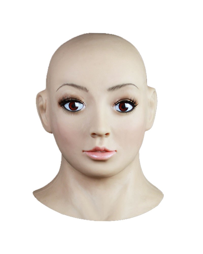 Female Hood Mask Face Silicone Disguise