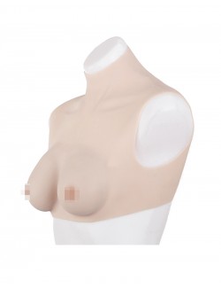 New Design C-Cup Silicone Short Breastplate