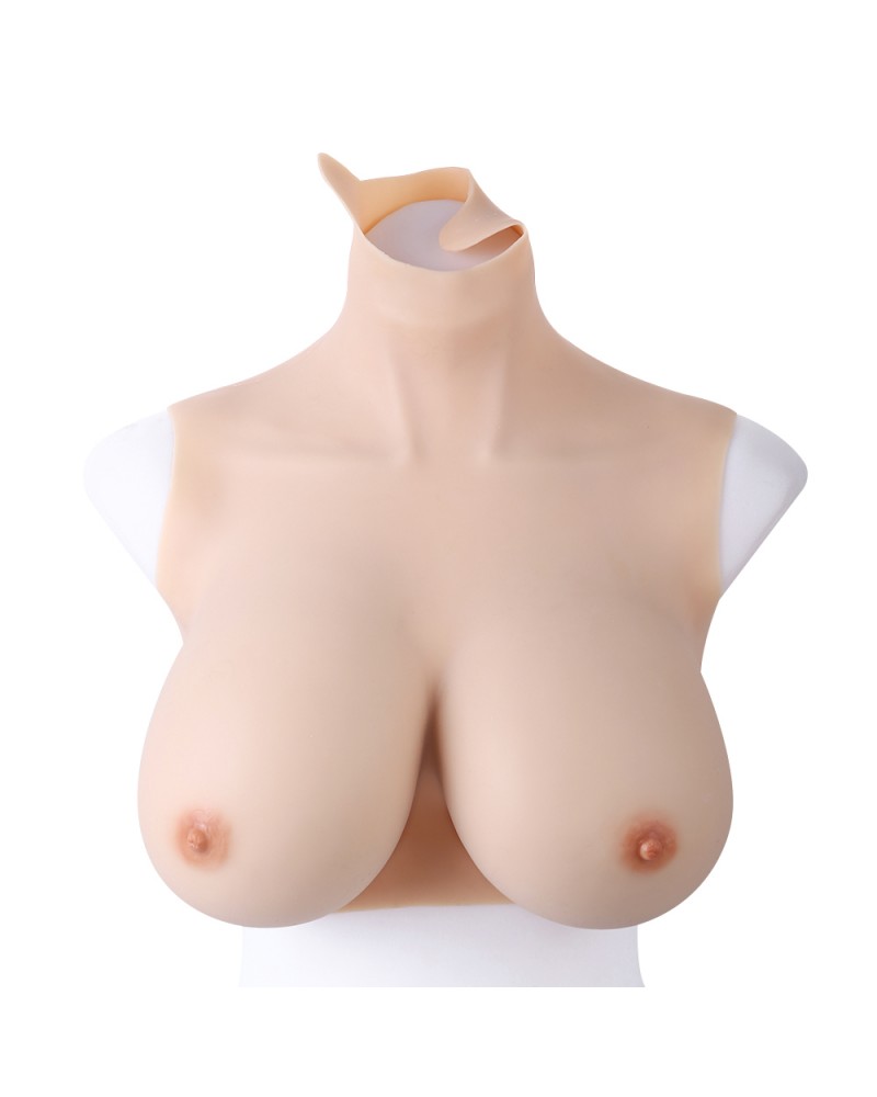 Buste Faux Seins Silicone Remplissage Polyester