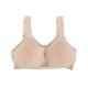 There Triangle Padded Bra Silicone Bresat Forms Set