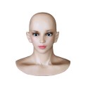 Female Hood Mask Silicone Face Prosthetic Disguise