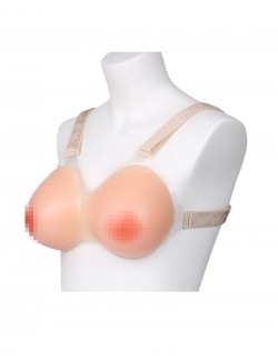 Fausse poitrine silicone bretelles prothèse faux seins travestis