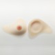 Post mastectomy breast prosthesis white skin color