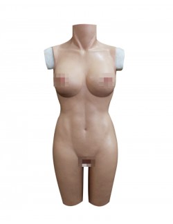 Female Body Suit Silicone Breast plate Vagina Naked Afforable