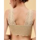 Zip Front Wireless Lace Bra & Silicone Breast Forms Set