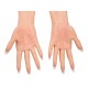 Mains féminine paire de gants silicone MAF