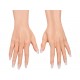 Wearable female hands gloves silicone MTF