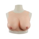B-H Cup Silicone Breastplate for Crossdresser&Trans Women