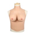 D-Cup High Neck Trans Women's 2nd Skin Breastplate