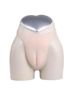 Realistic artificial vagina thong
