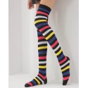 CMYK Stripes Long Socks