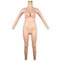 Lifelike C-cup full-body suit small-sized realistic breast and vagina