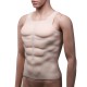 Male chest silicone muscle cosplay props third gender