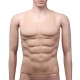 Middle skin male chest silicone muscle cosplay props vest