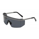 Unisex square sunglasses goggle black lens retro brand designer