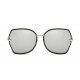 Unisex irregular round frame sunglasses designer eyewear