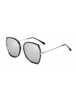 Unisex irregular round frame sunglasses designer eyewear