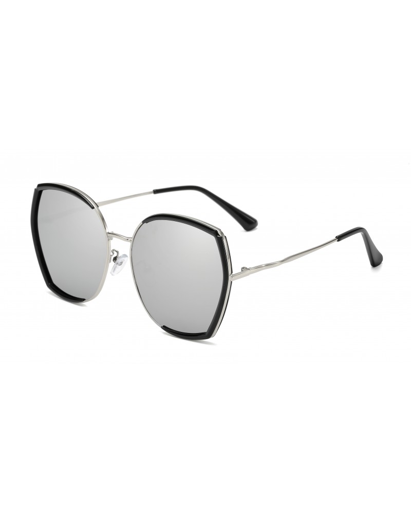 Lentilles en couleur rétro lunettes de soleil designer qualité