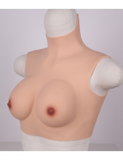 Lightweight all new B cup breast plate silicone