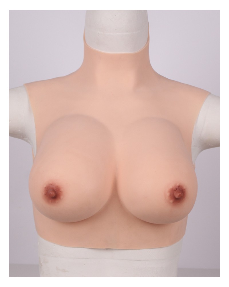 C cup Lightweight all new breast plate silicone
