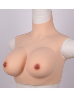 Lightweight D cup new breast plate silicone