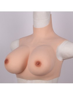 E cup Lightweight all new breast plate silicone