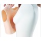 Collarless Medium Skin 100% Silicone Breast forms