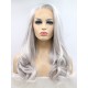 Affordable lace front wavy long wigs