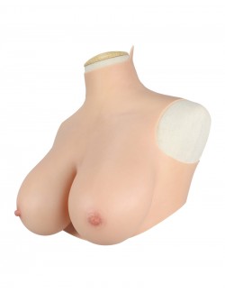 G Cup High Neck M2F Breast Plate