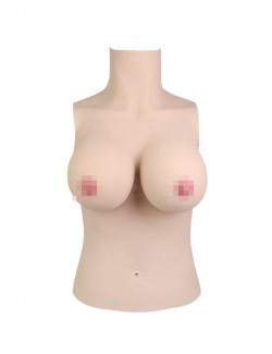 Silicone Torso Breast Navel Realistic G Cup