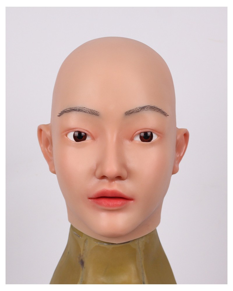 Cagoule masque visagede sophie silicone travestis