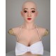 Clare realistic silicone breastplate mask