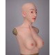 Alice realistic silicone breastplate mask