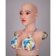 Elsa silicone breastplate mask lifelike