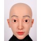 Nora's face mask silicone wig makeup