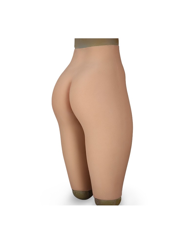 New silicone fake vagina half pants big buttocks