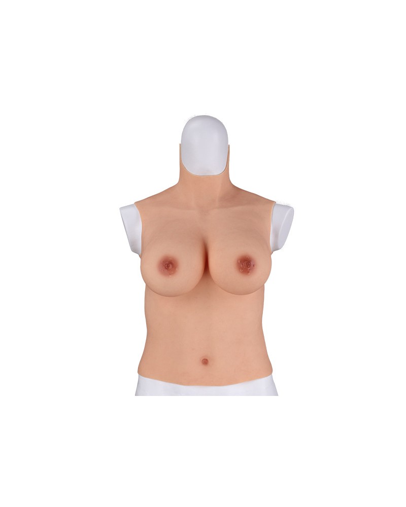 All new C/D Cup silicone bust breast plate