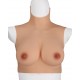 Silicone bust fake breasts B cup anti-slip point inside