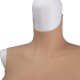 Silicone bust fake breasts D cup anti-slip point inside