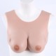 C Cup silicone breastplate breast forms IVITA