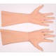 Wearable silicone female hands and arms lifelike