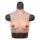 Silicone bust fake breasts B-cup starter edition
