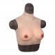 Silicone bust fake breasts B-cup starter edition