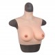 Starter edition C-cup silicone bust fake breasts B-cup starter edition