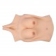 34-48 D cup high collar silicone breast forms