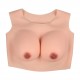 Crew neck 34-48 d-cup silicone breast forms